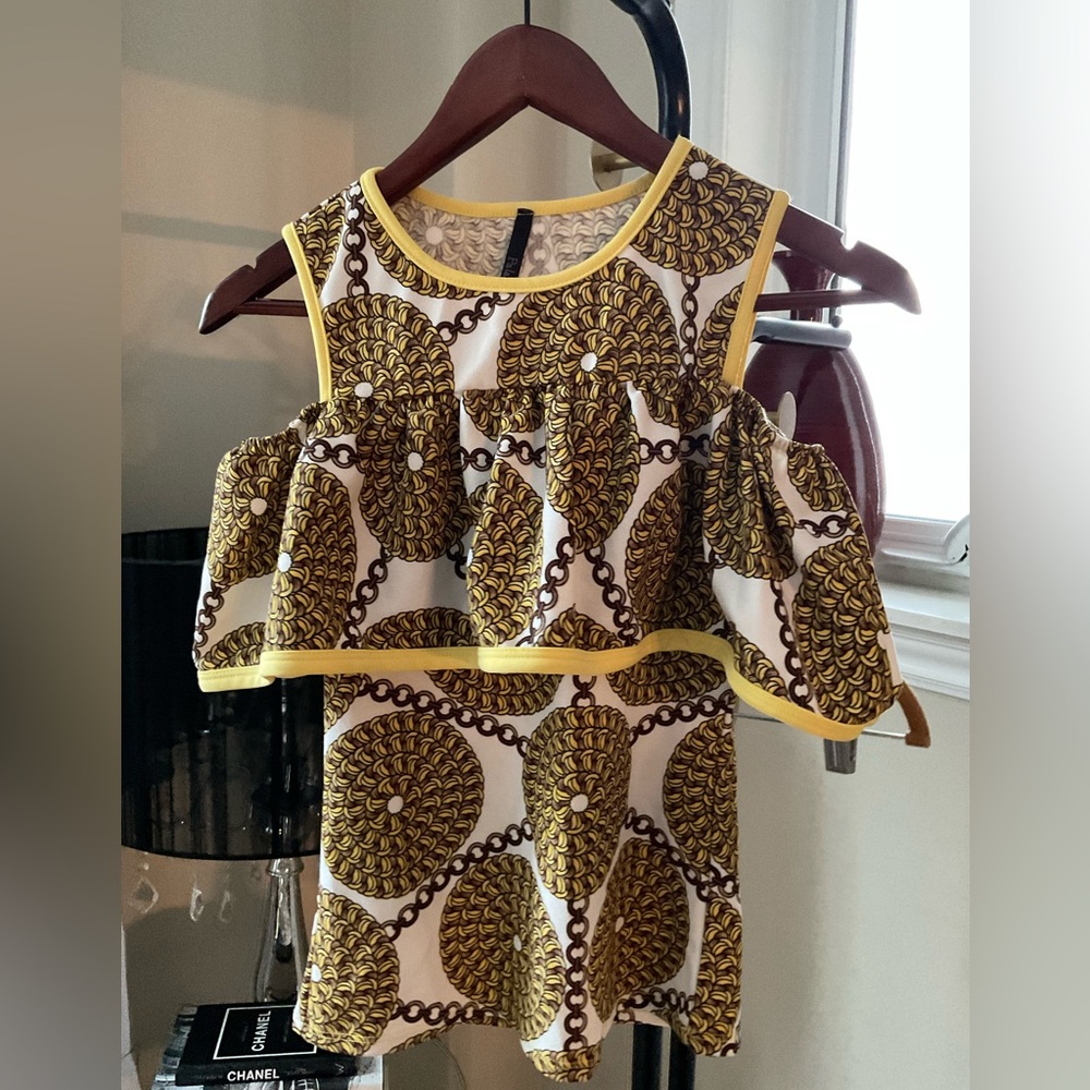 PALAZZO Cold Shoulder Top